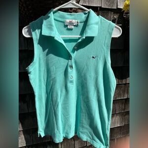 Vineyard Vines sleeveless polo golf top size M